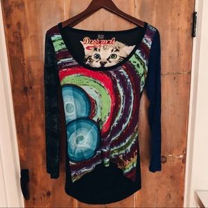 Desigual Long Sleeve Tee